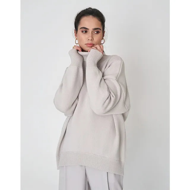 Sweter z dzianiny