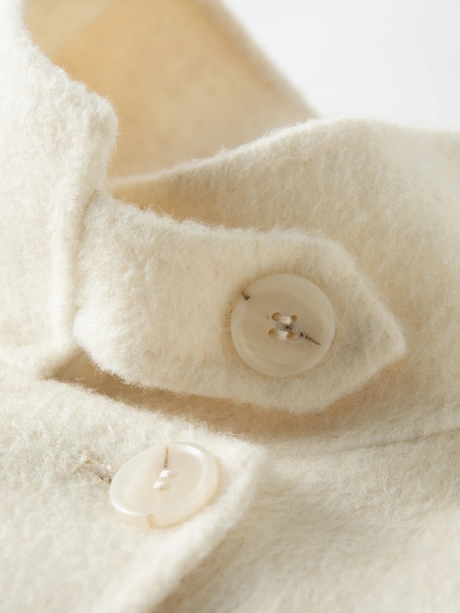 Wełniany płaszcz dwustronny długi