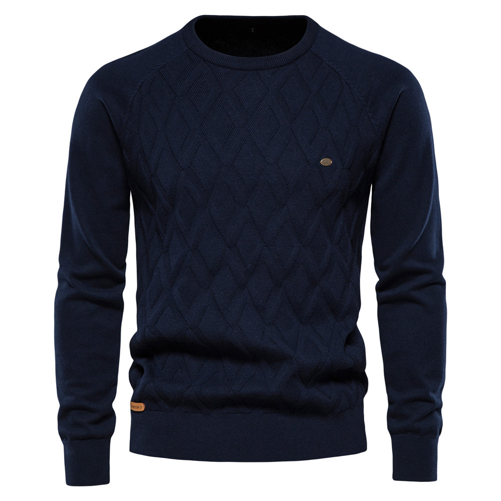 Dzianinowy sweter mêski