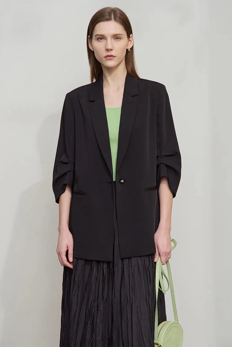 Klasyczna luźna marynarka