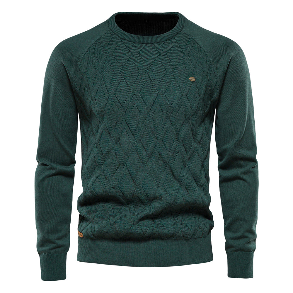 Dzianinowy sweter mêski