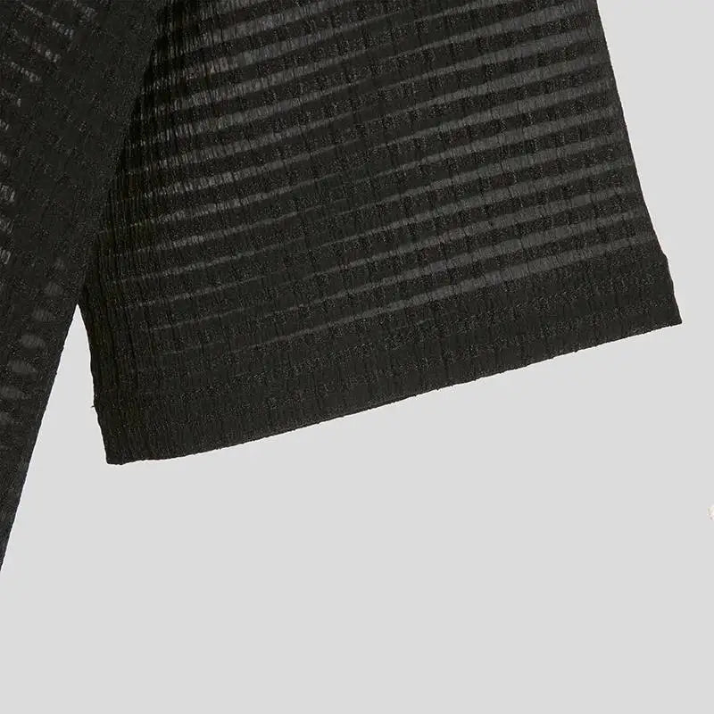 Koszula w paski z dęugim rêkawem i klapami