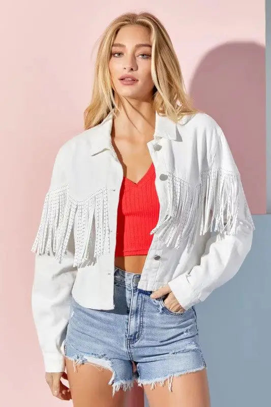 LuŸna kurtka dżinsowa