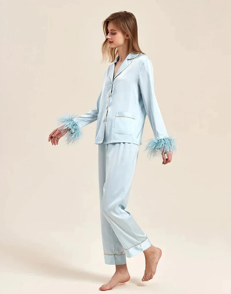 Luksusowy komplet piżamy