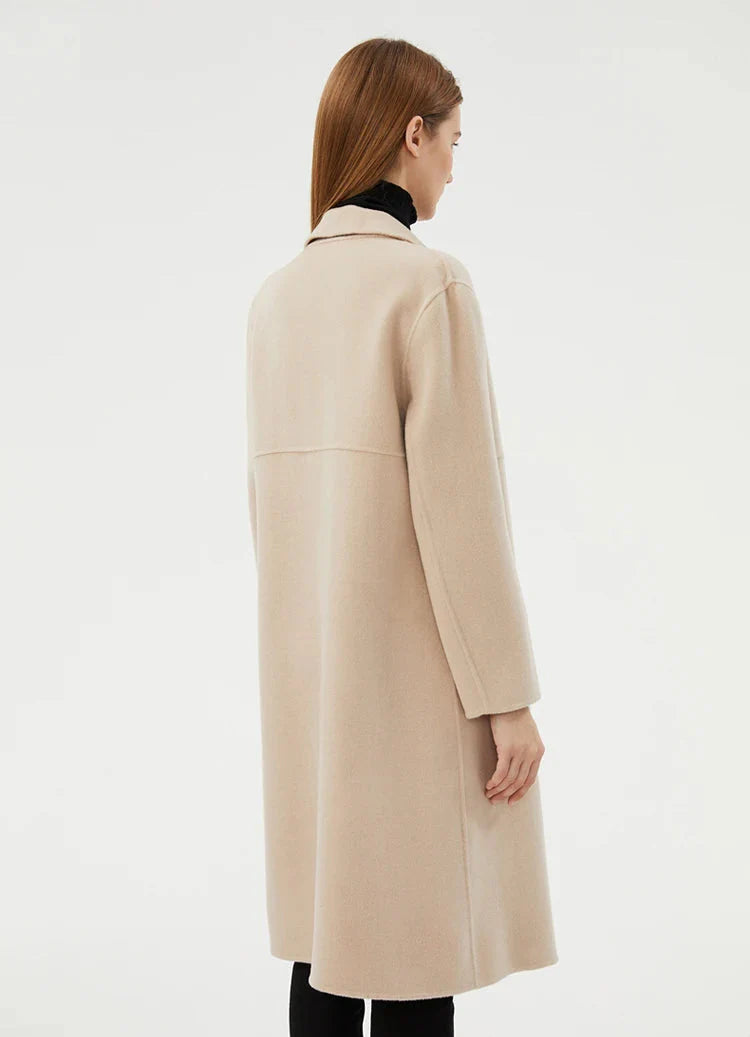 Płaszcz wełniany casualowy