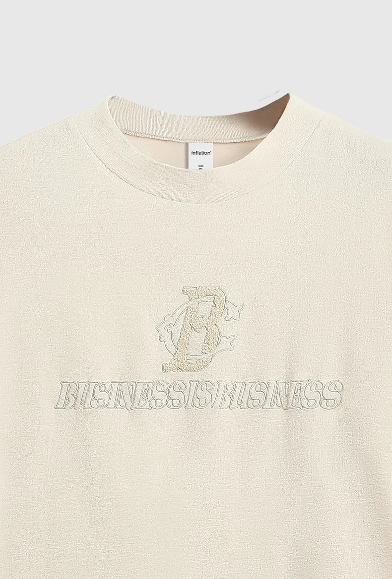 T-shirt oversize ze stójką