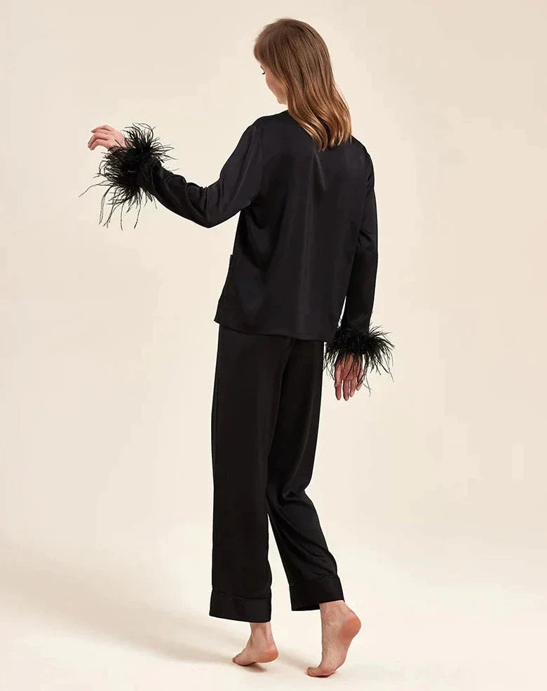 Luksusowy komplet piżamy