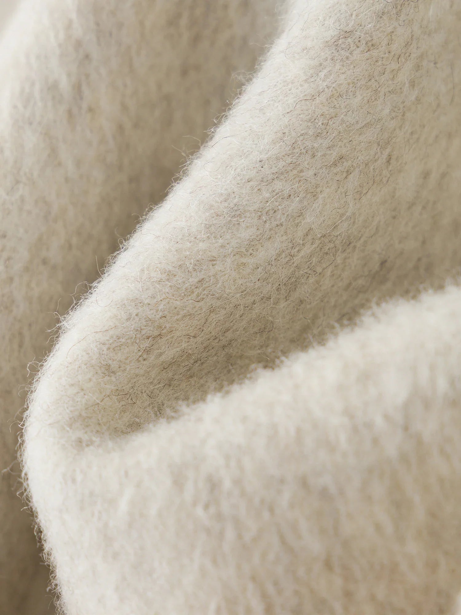 Dwustronny wełniany płaszcz mały