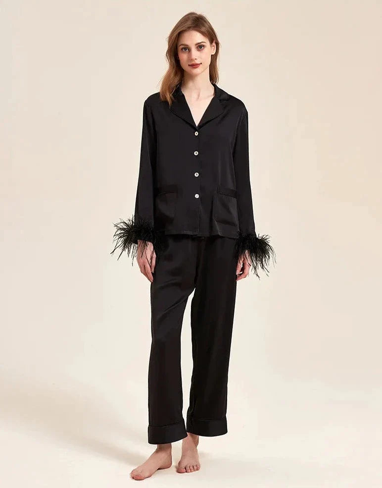 Luksusowy komplet piżamy