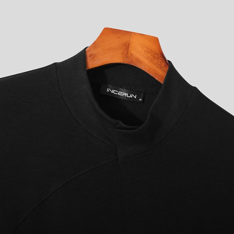 T-shirt z golfem i krótkimi rêkawami