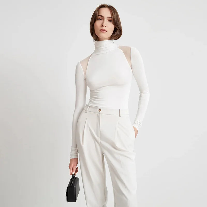 Stylowy top z dęugim rêkawem