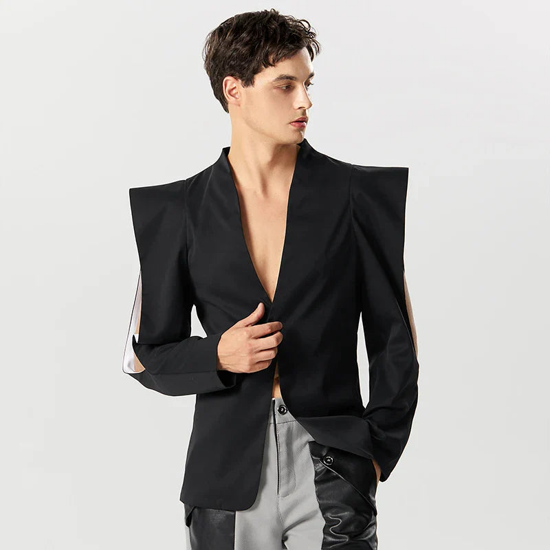 Letnia marynarka w kolorze czarnym