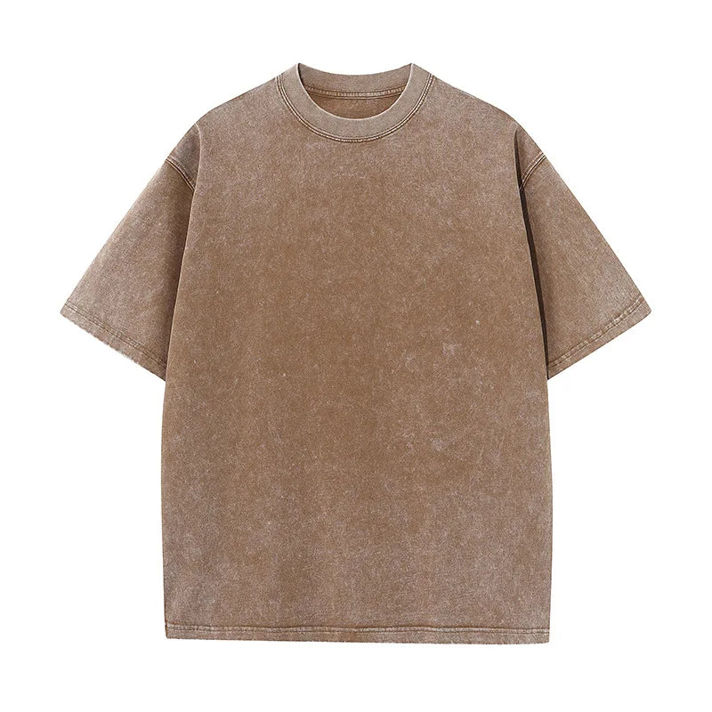 Mêska koszulka basic w stylu grunge