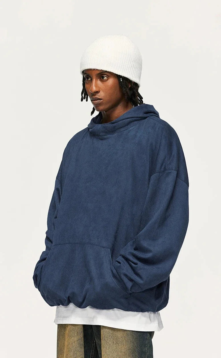 Bluza oversize Marineblauwe