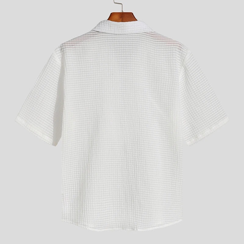 Koszula w paski z dęugim rêkawem i klapami