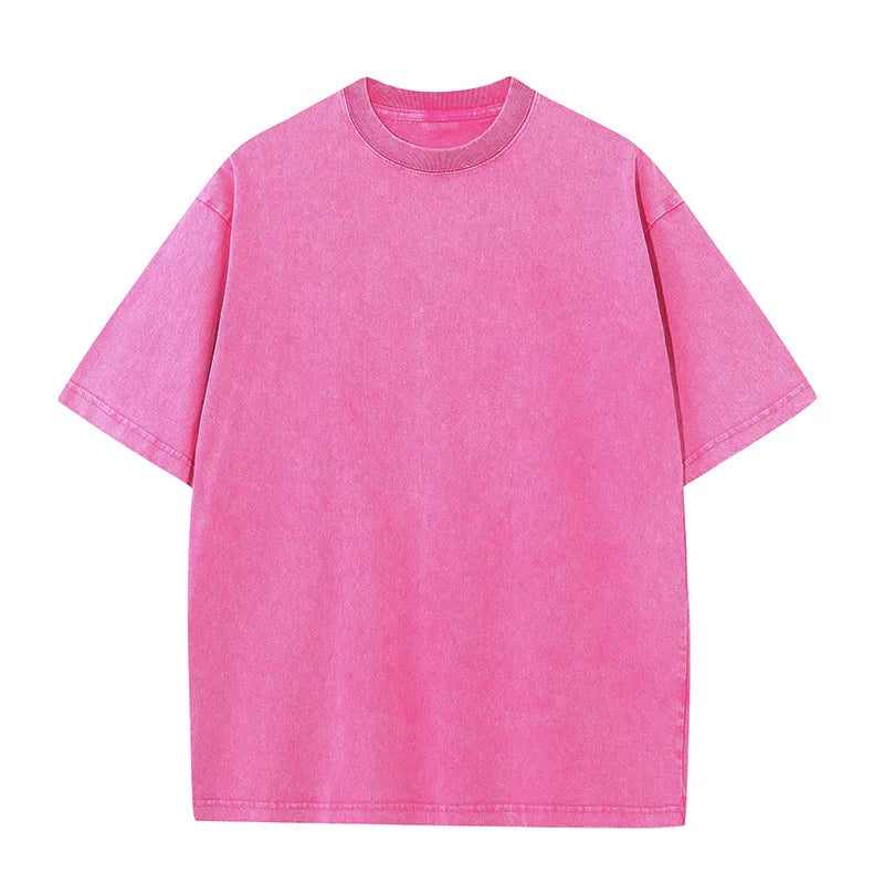 Mêska koszulka basic w stylu grunge