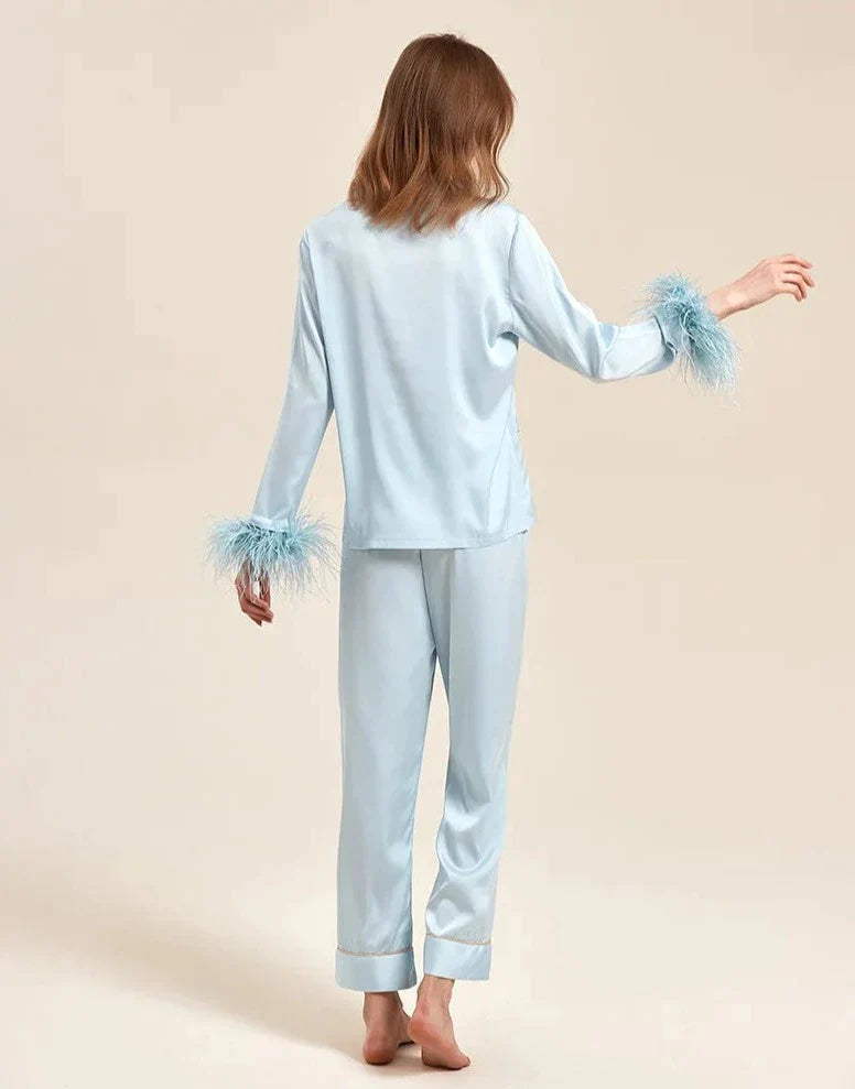 Luksusowy komplet piżamy