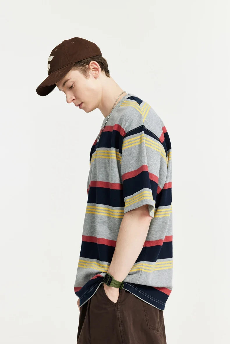 Klasyczny T-shirt w paski