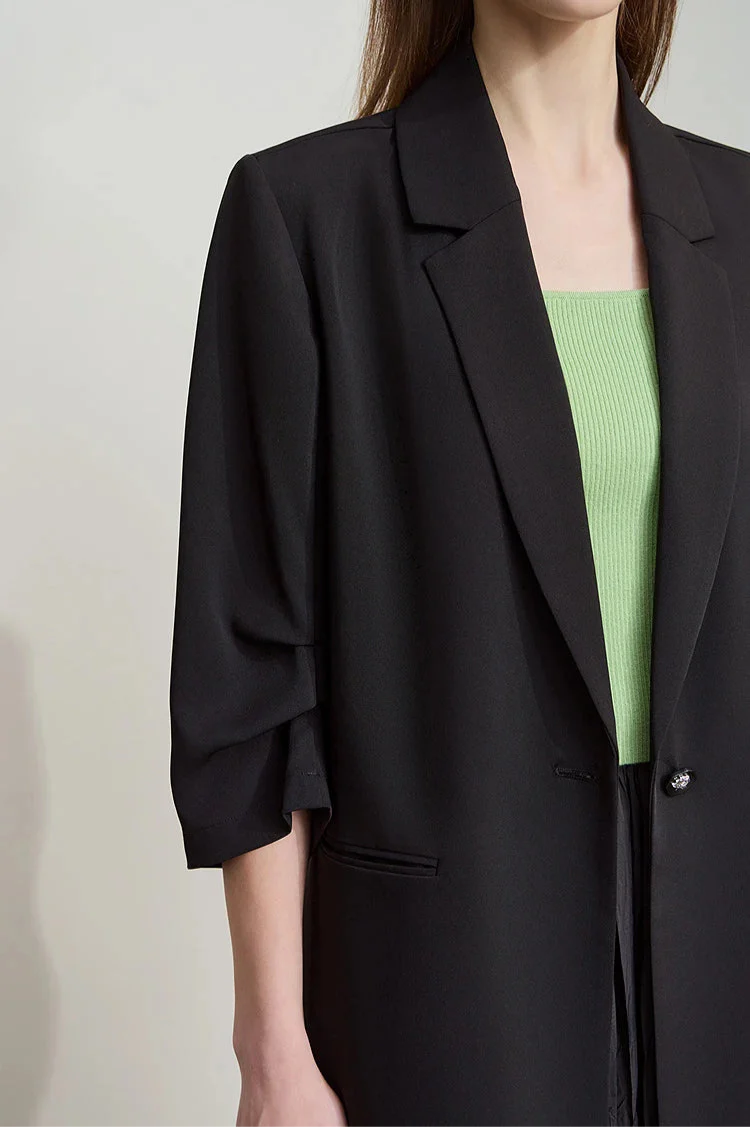 Klasyczna luźna marynarka