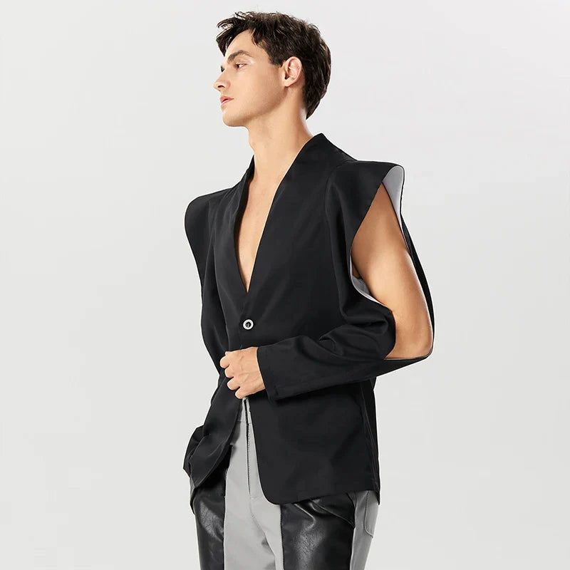 Letnia marynarka w kolorze czarnym