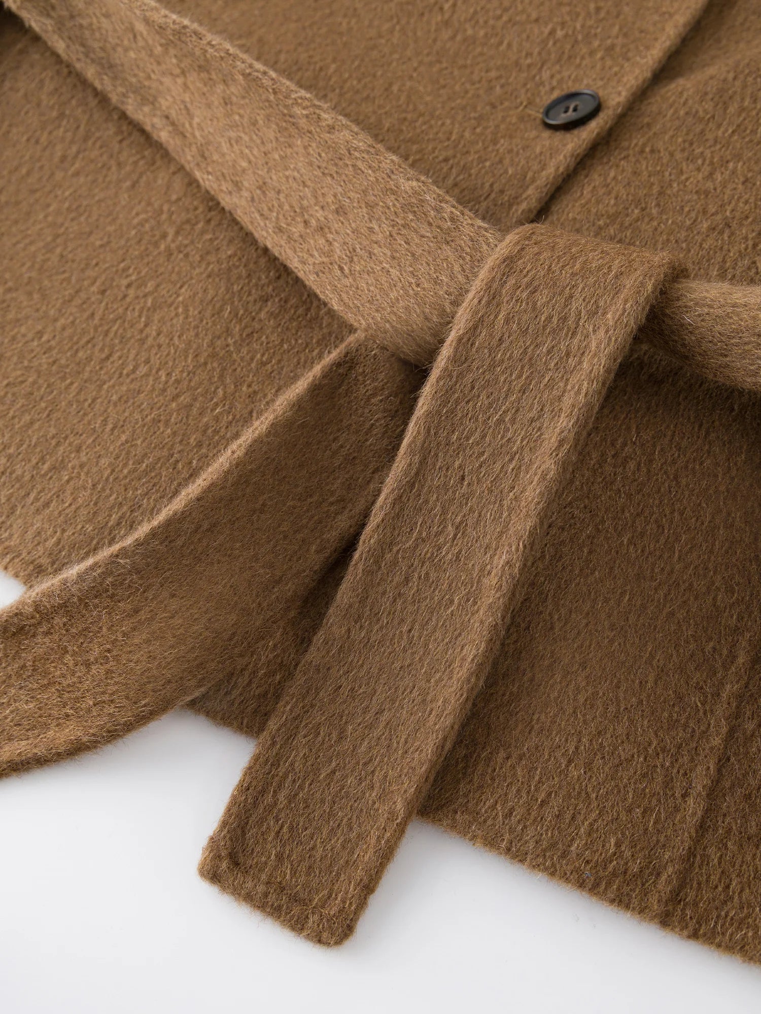 Dwustronny wełniany płaszcz mały