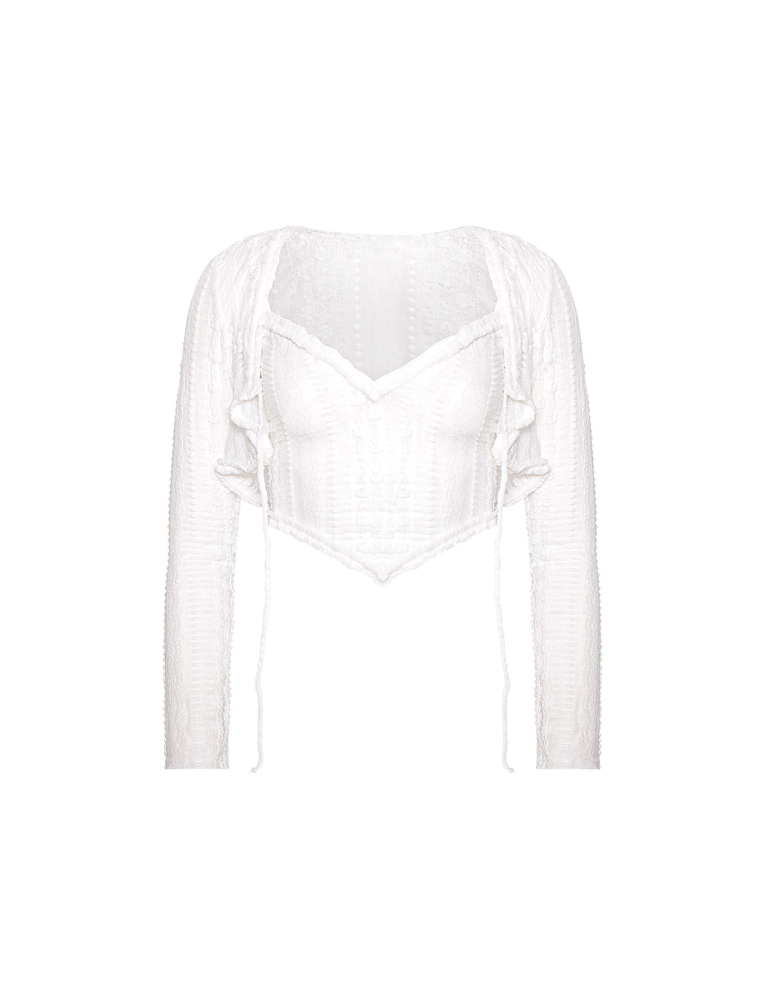 Elegancki krótki top