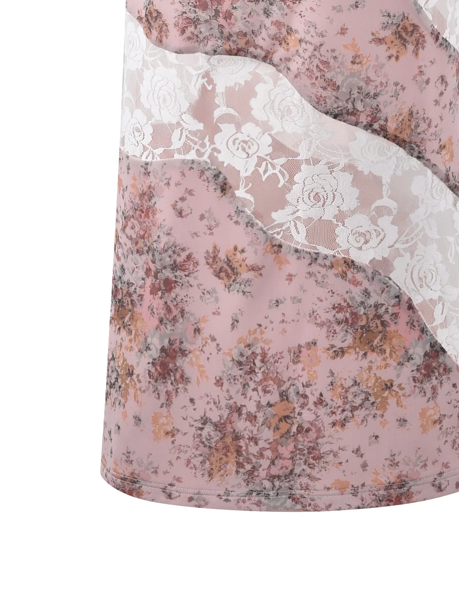 Różowy top bez rêkawów w kwiaty i spódnica maxi