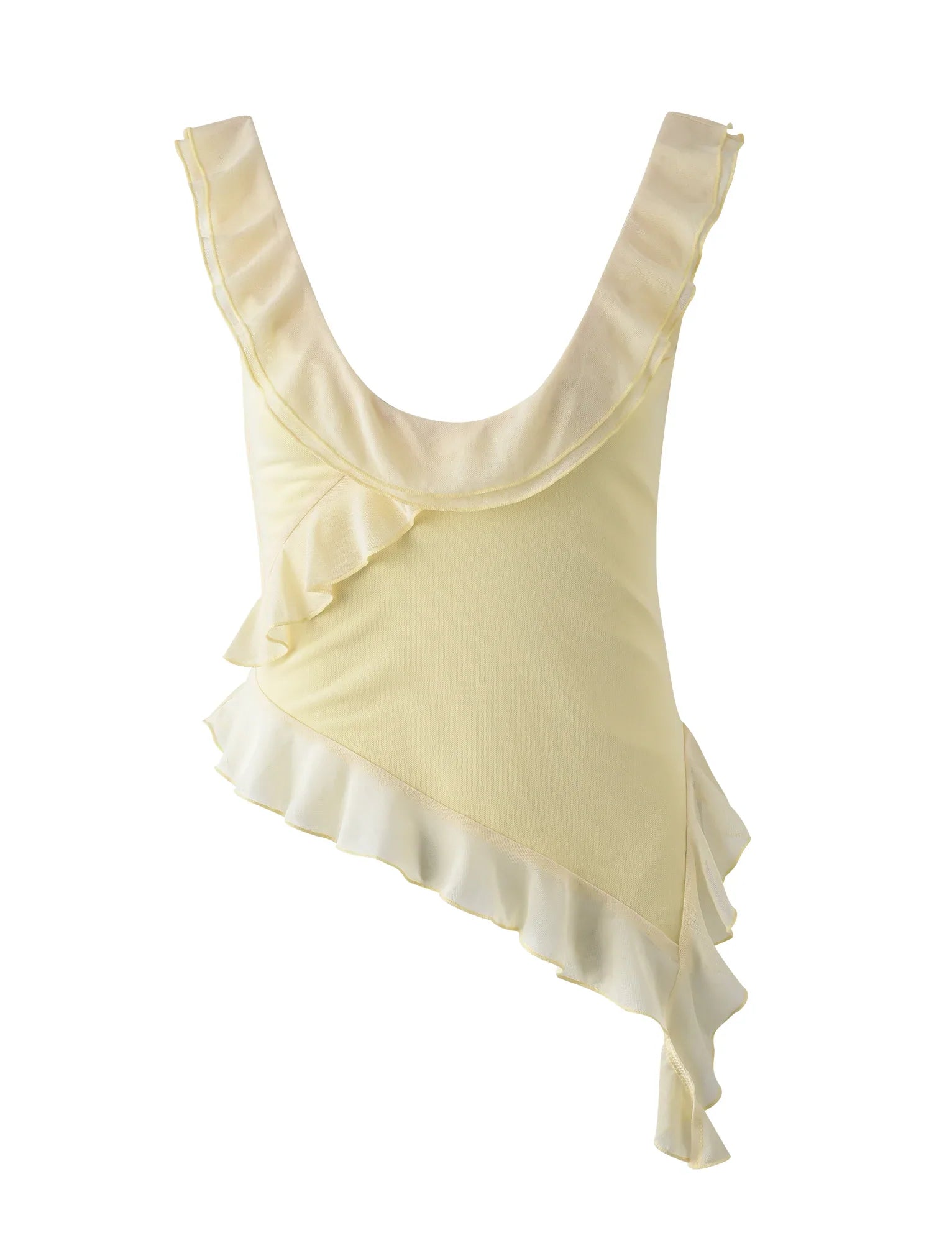 Góra i spódnica z falbankami