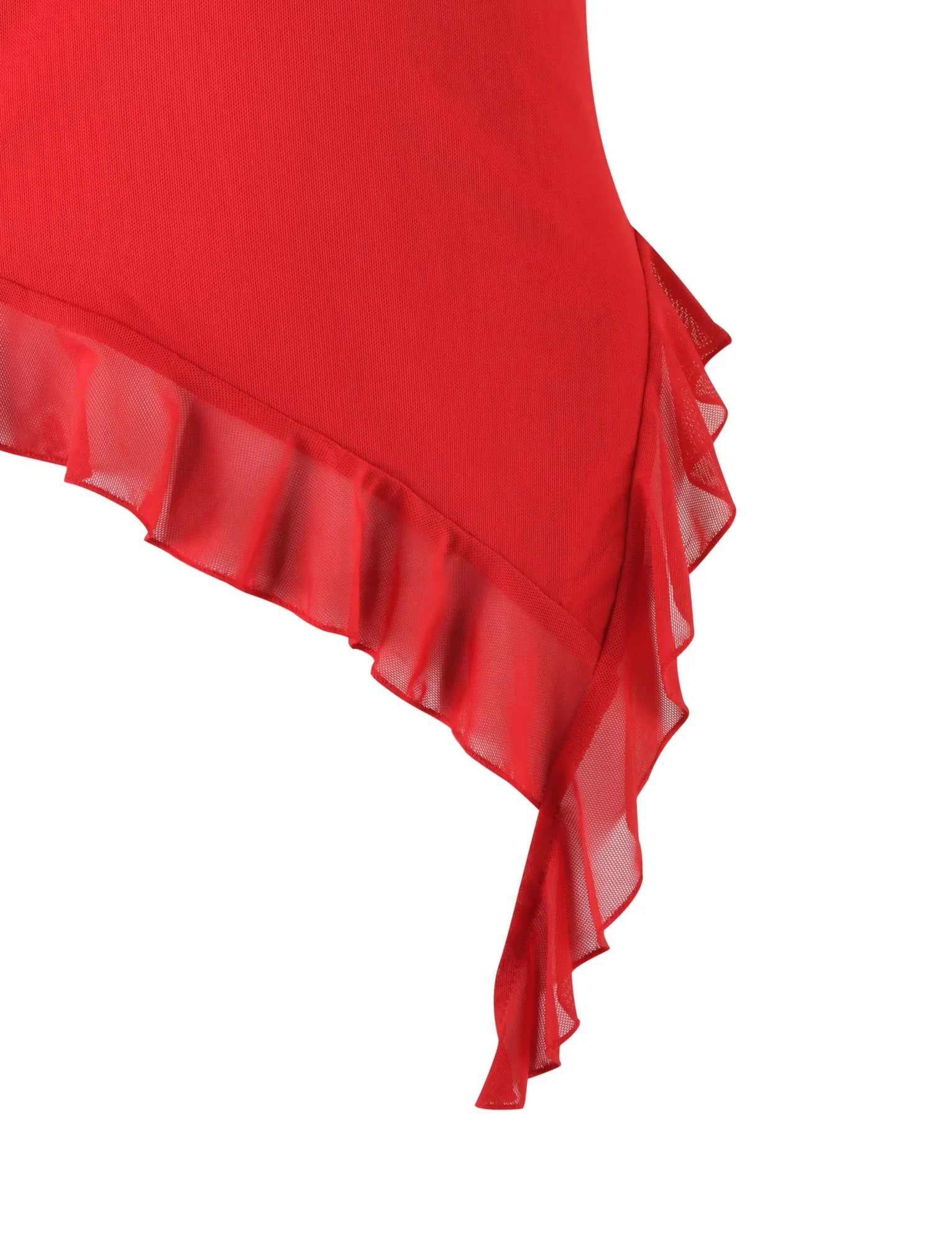 Góra i spódnica z falbankami