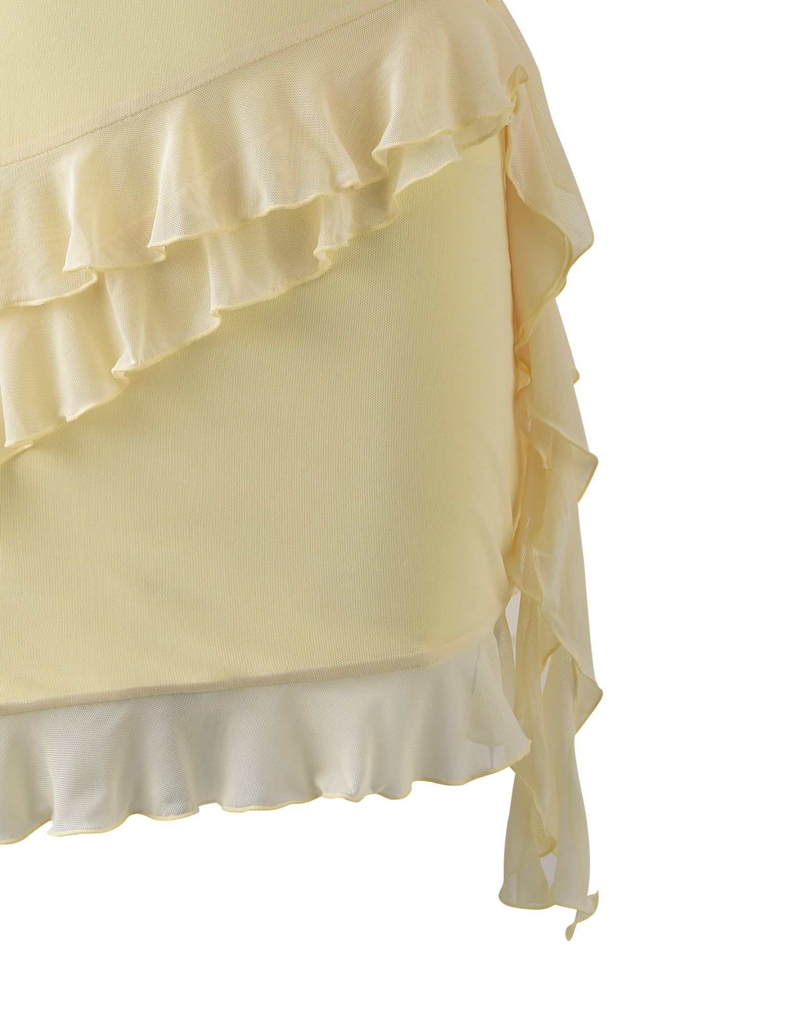 Góra i spódnica z falbankami