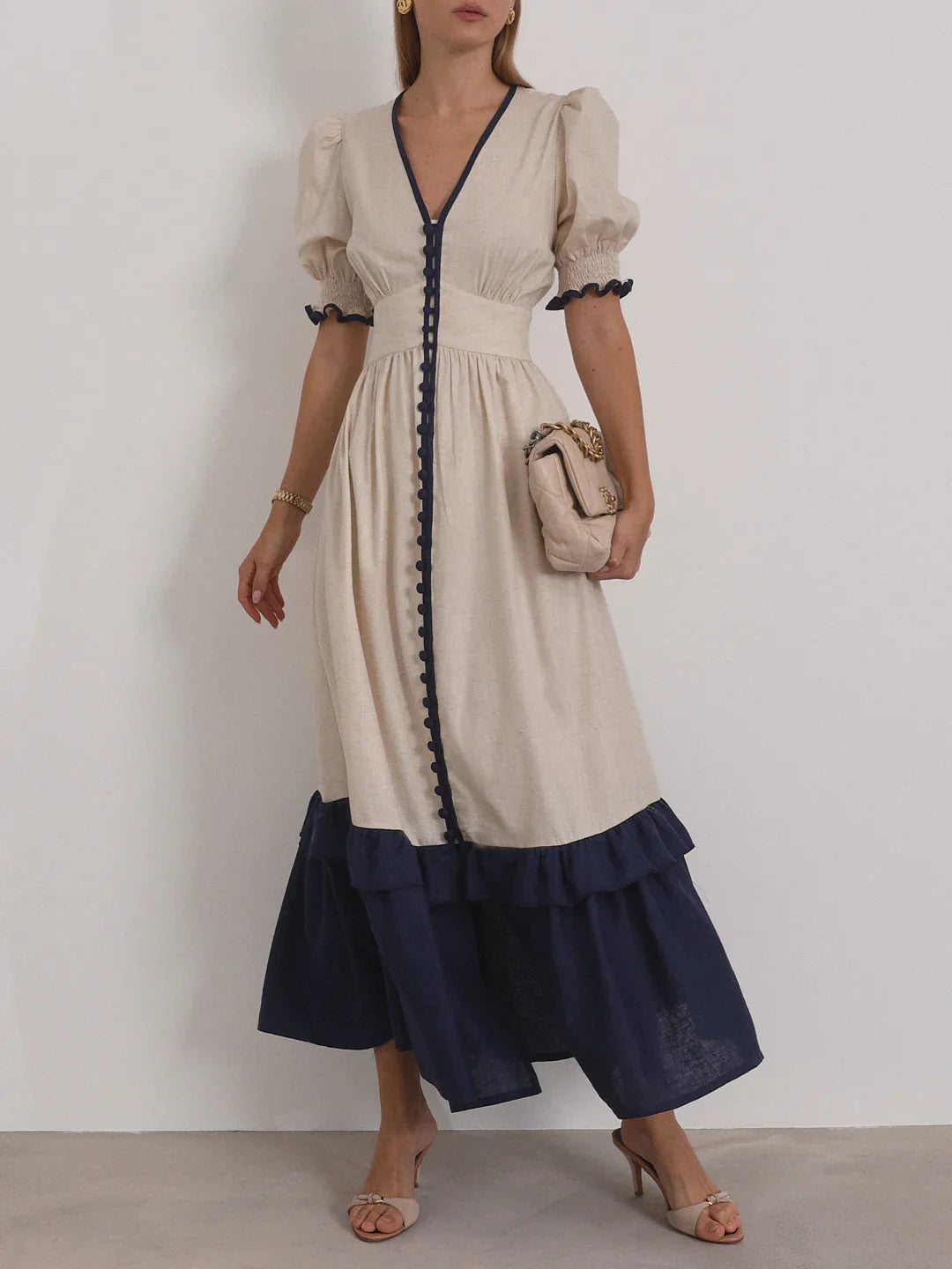 Współczesna sukienka maxi