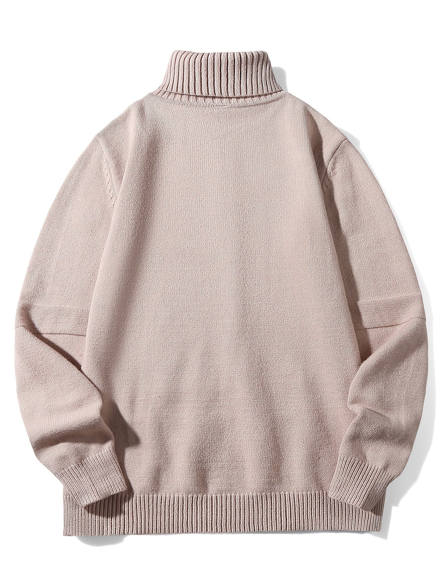 Mêski sweter z dzianiny w paski