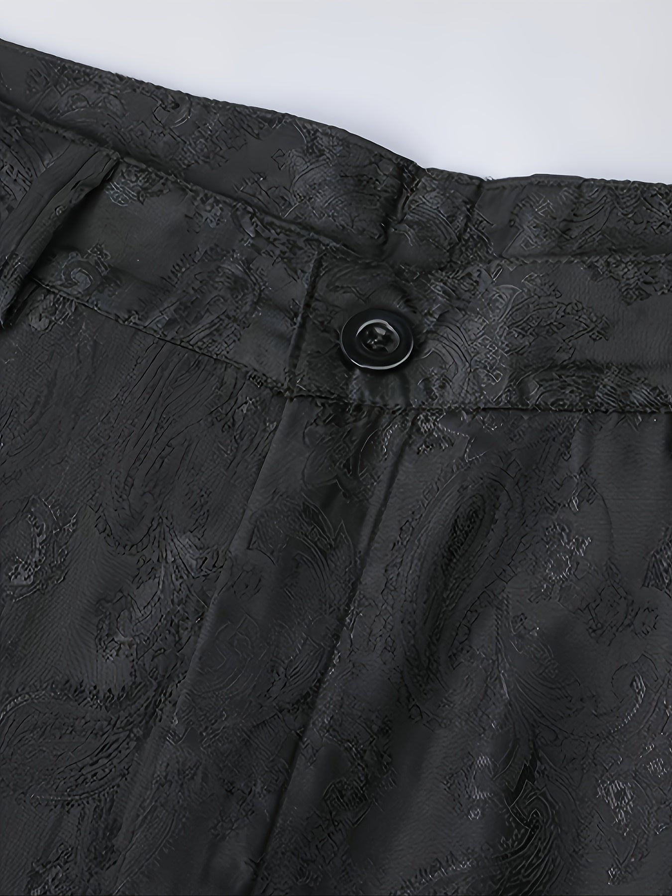 Komplet garniturowy skęadający siê z marynarki i spodni w stylu paisley
