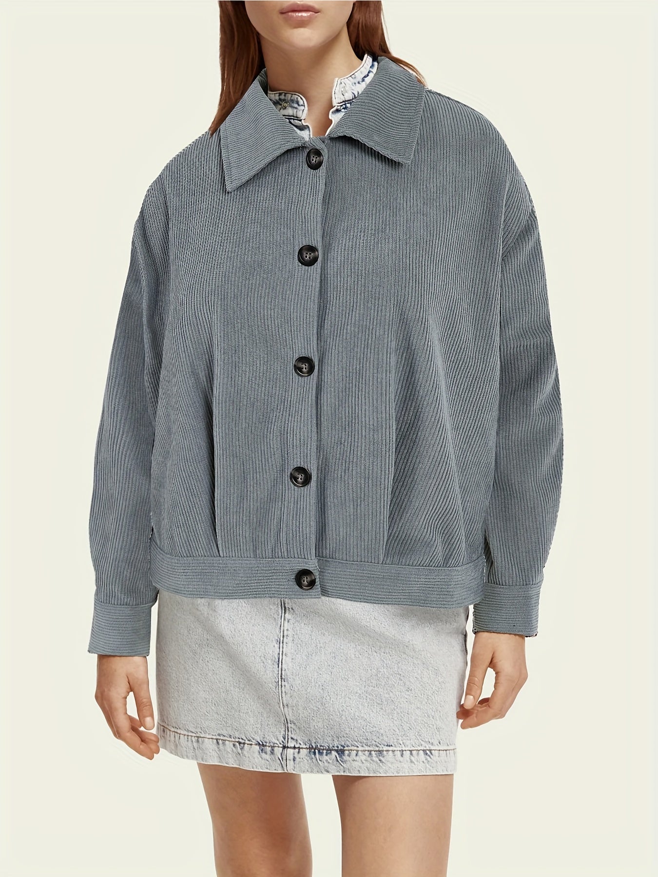 Damska kurtka w paski