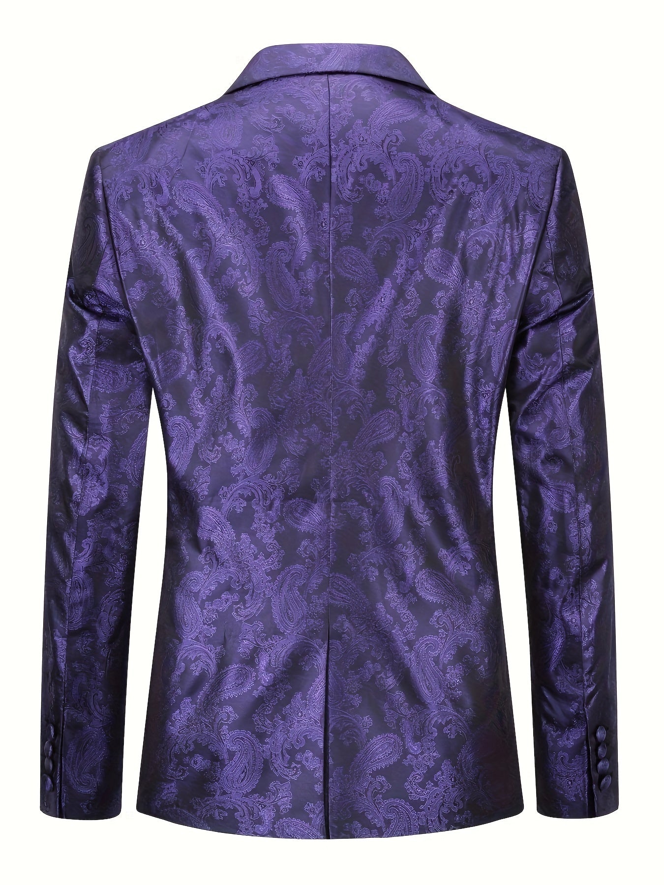 Komplet garniturowy skęadający siê z marynarki i spodni w stylu paisley