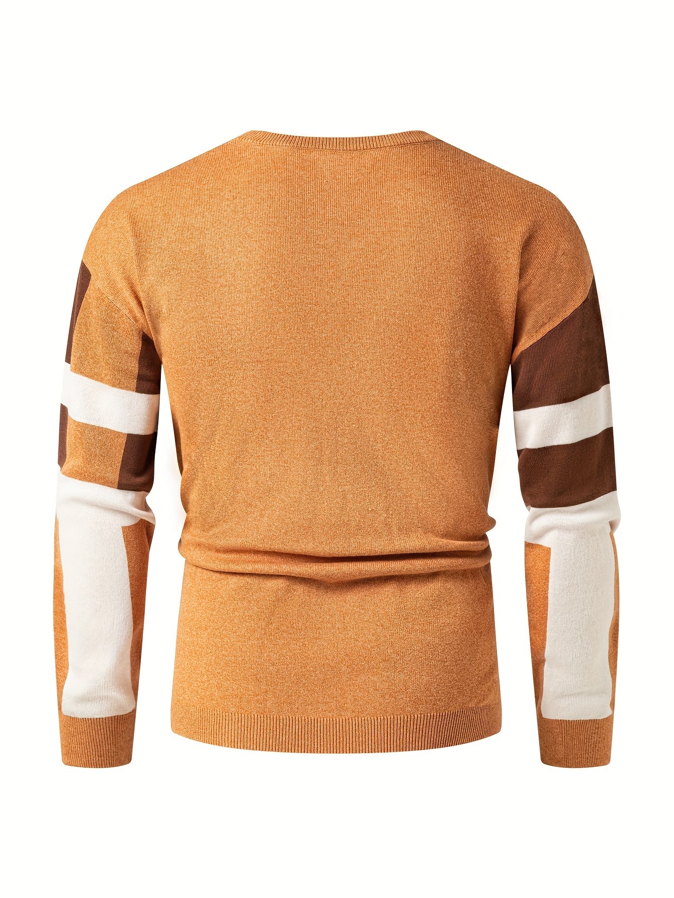 Sweter o liniowym kroju