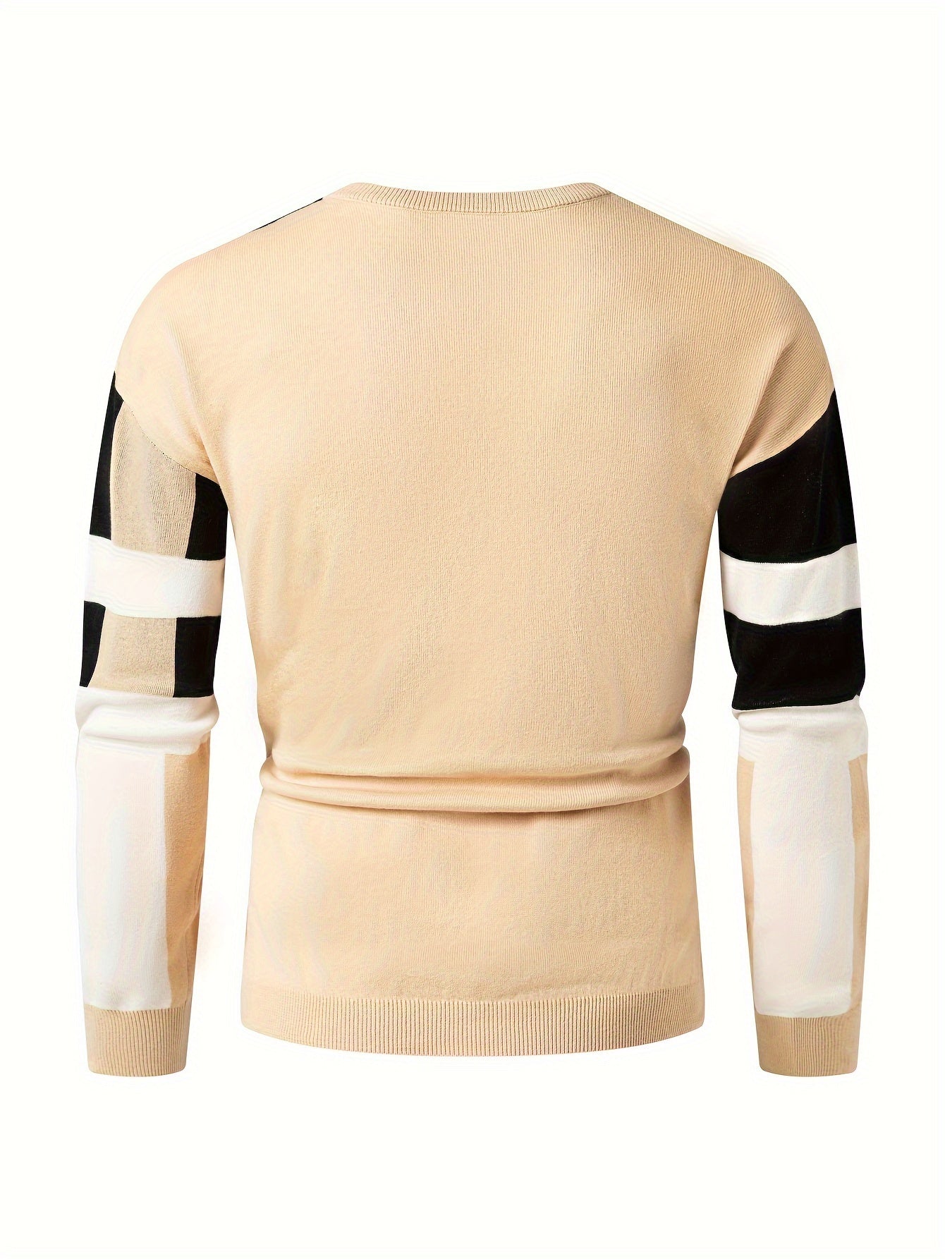 Sweter o liniowym kroju