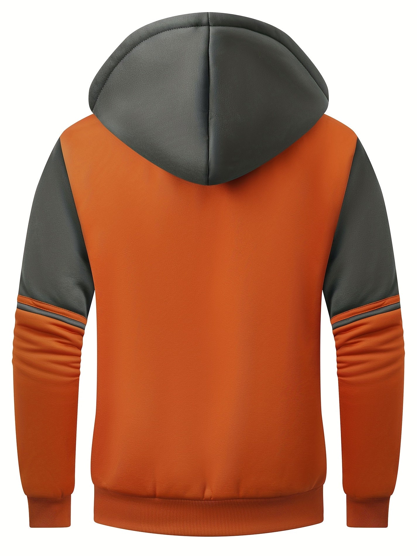 Mêska futrzana bluza z kapturem