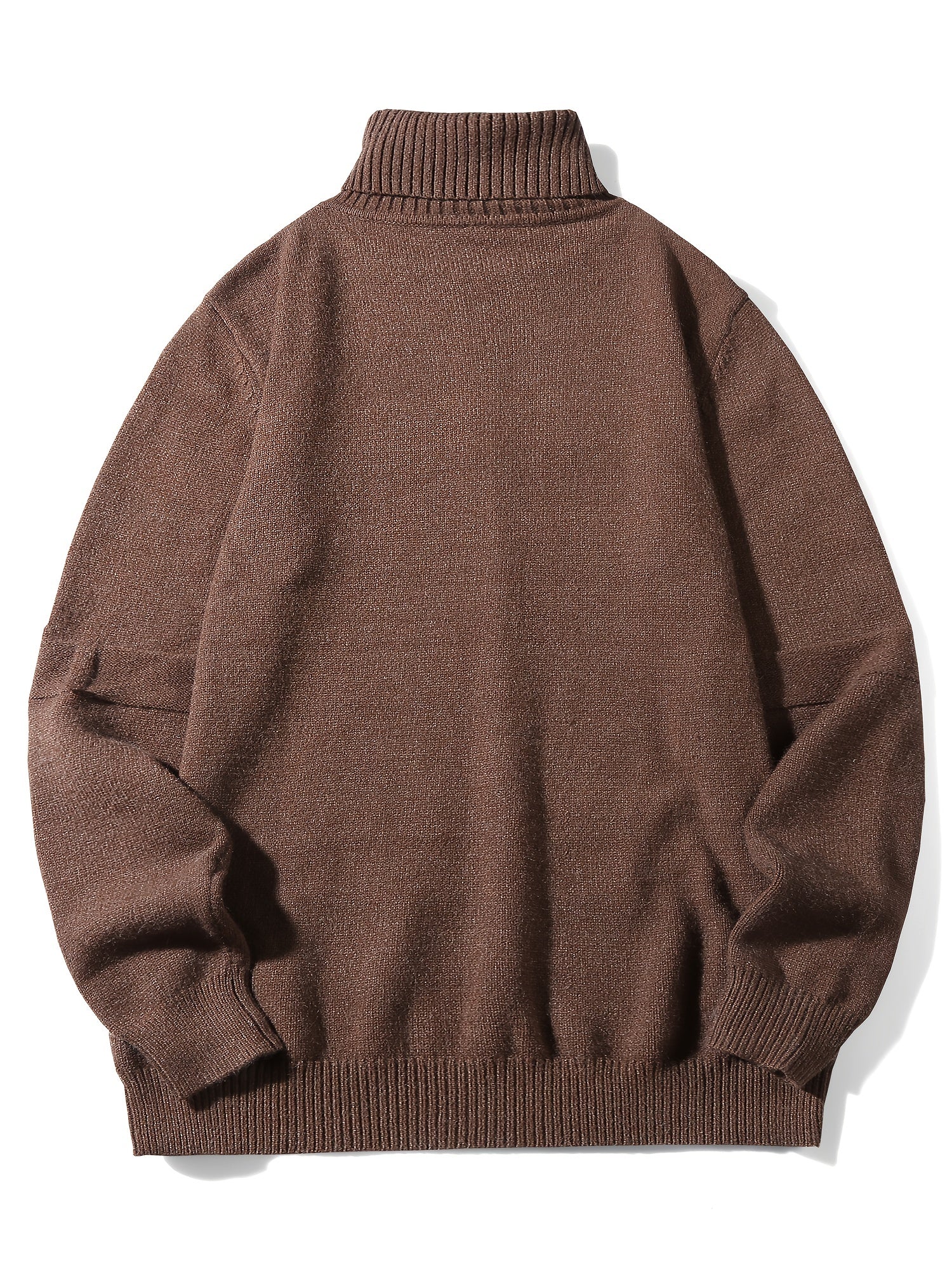 Mêski sweter z dzianiny w paski