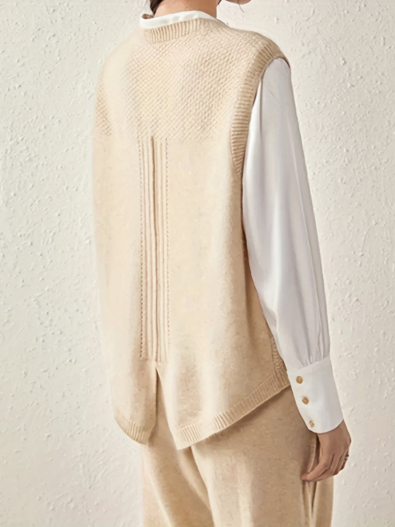 Damski kardigan sweterkowy z dzianiny