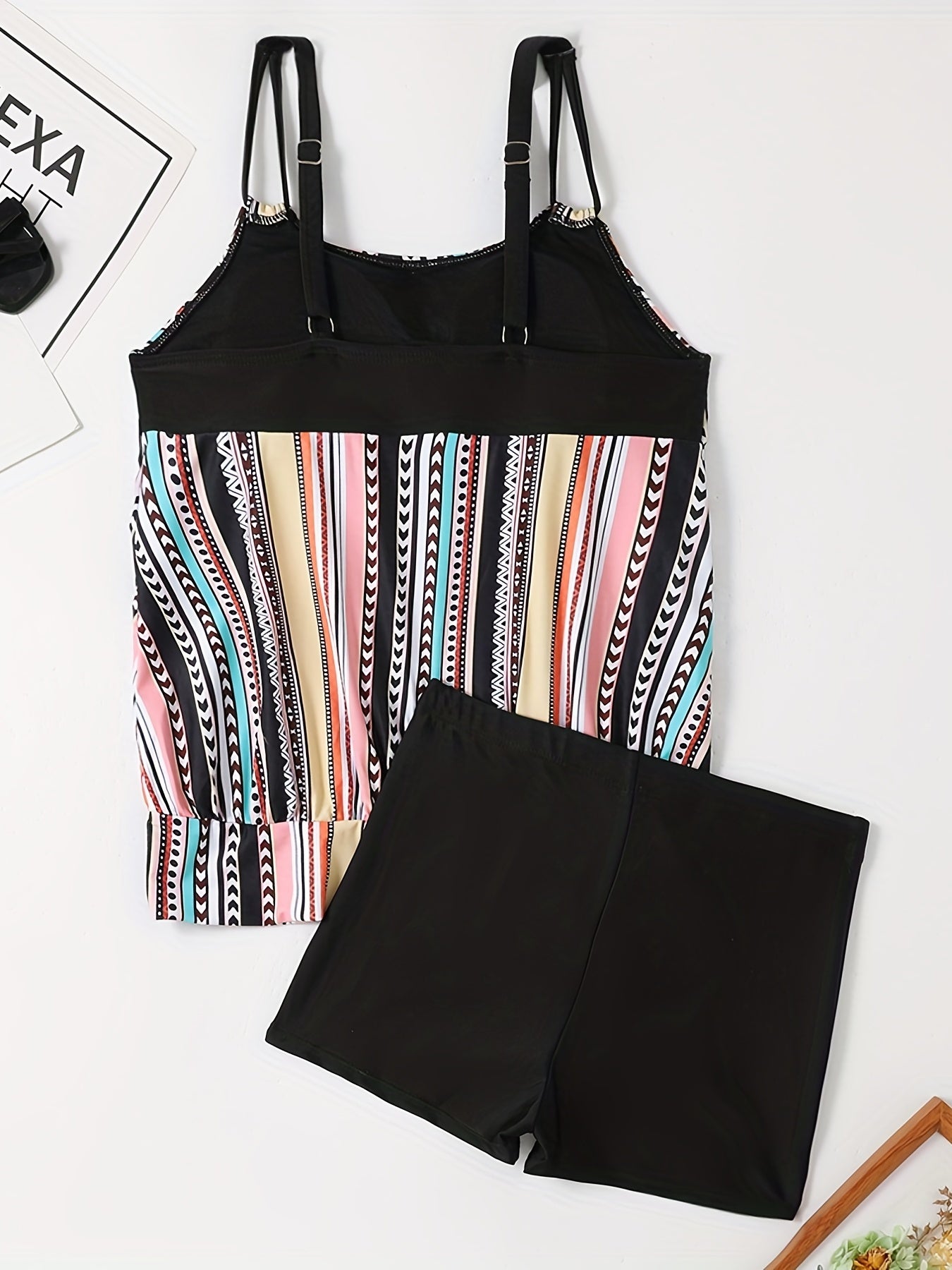 Zestawy tankini w paski i kropki