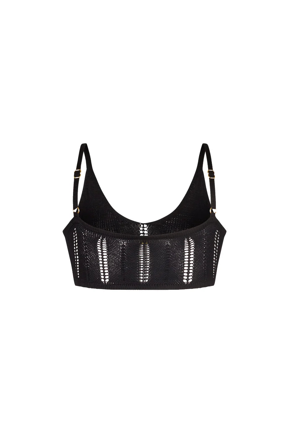 Letni, dzianinowy top plażowy z dziurami i spódnicą