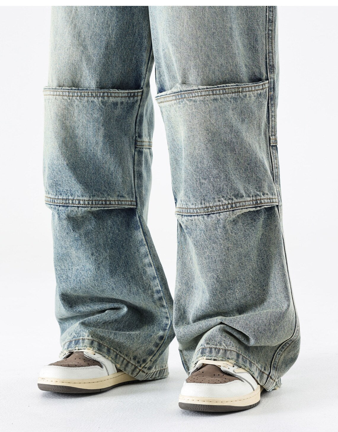 Mêskie jeansy typu oversize
