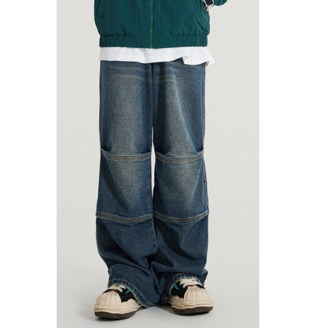 Mêskie jeansy typu oversize