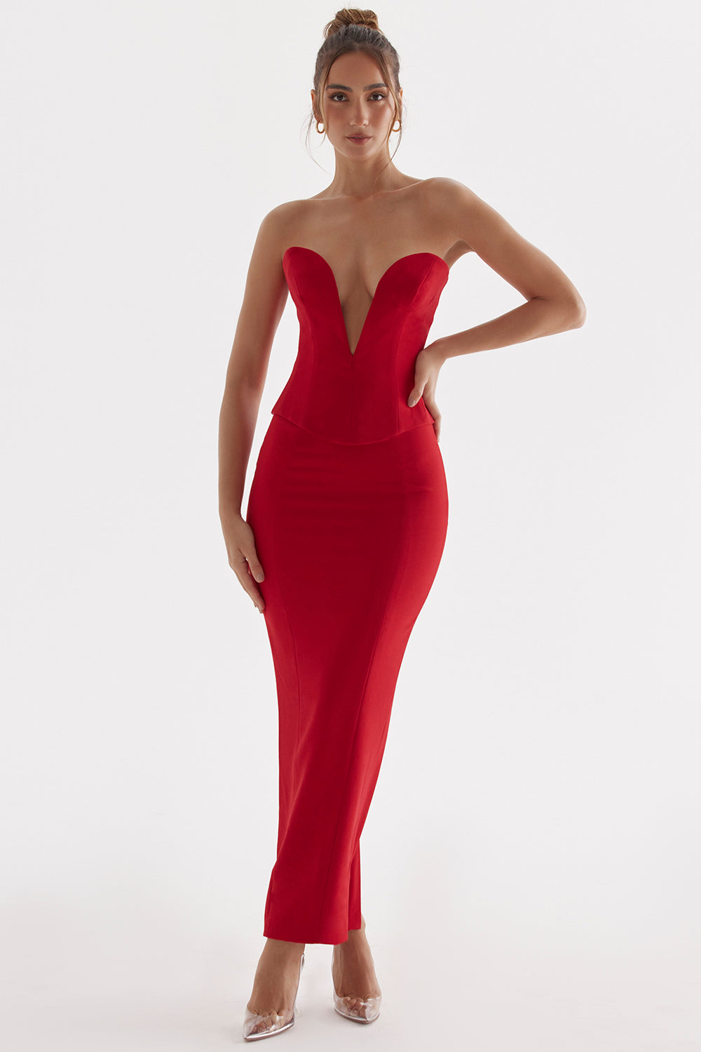 Korset Red Rose Taucha ze spódnicą maxi