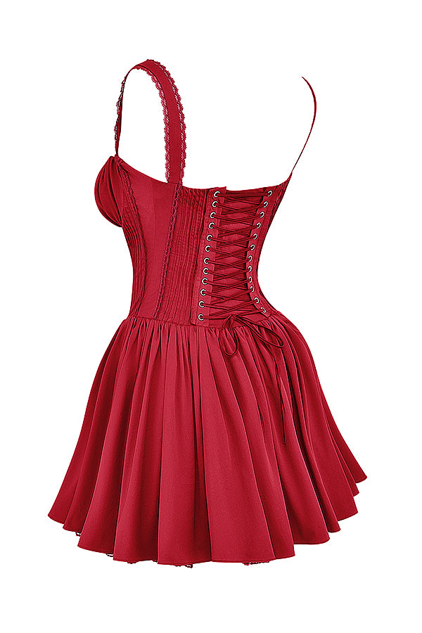 Gorsetowa sukienka mini