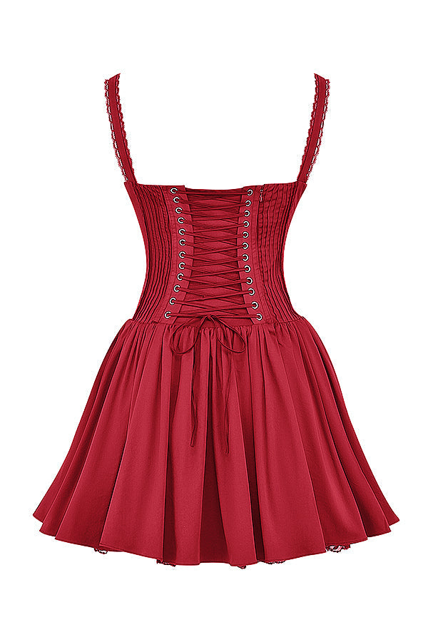 Gorsetowa sukienka mini