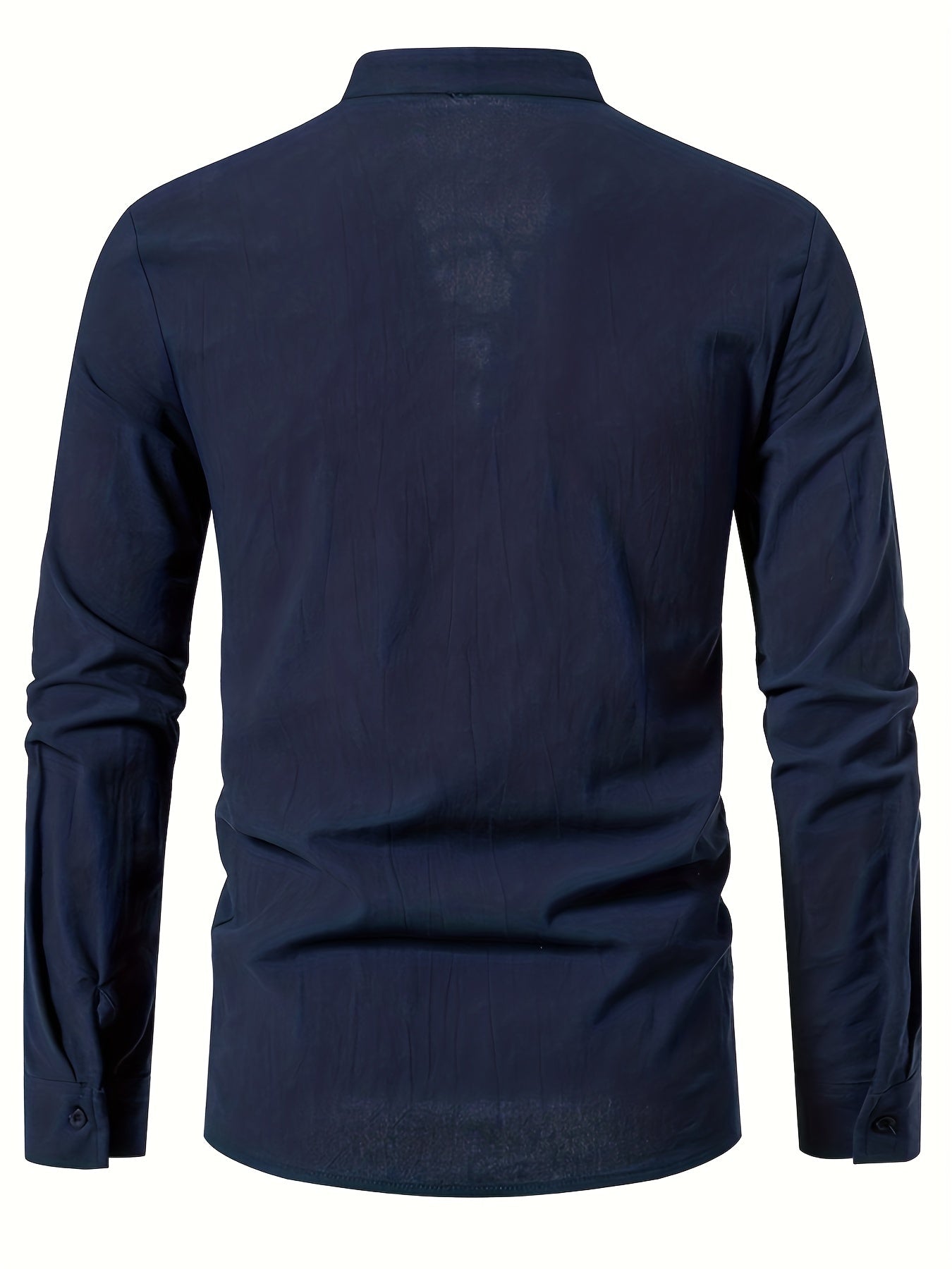 Casualowa koszulka Henley z dęugim rêkawem