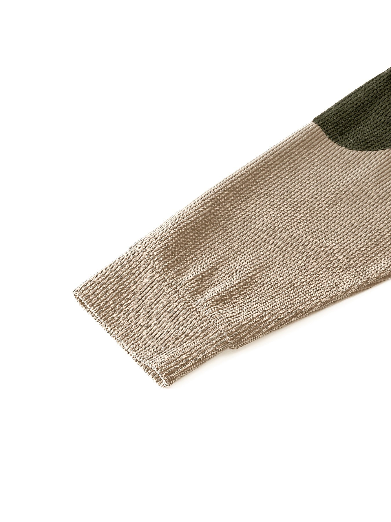 Prążkowana koszula Henley w stylu vintage z dęugimi rêkawami i stójką