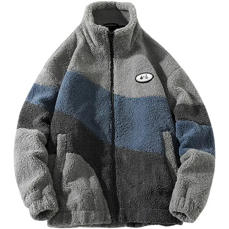 Ciepęa kurtka typu streetwear